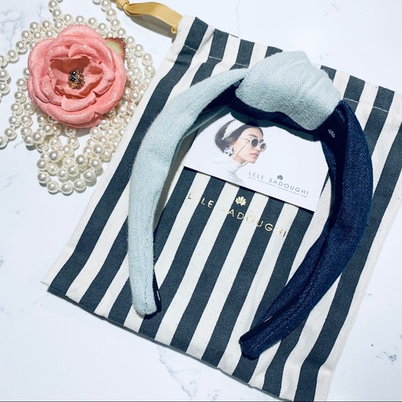 Lele Sadoughi half & half headband main image 9